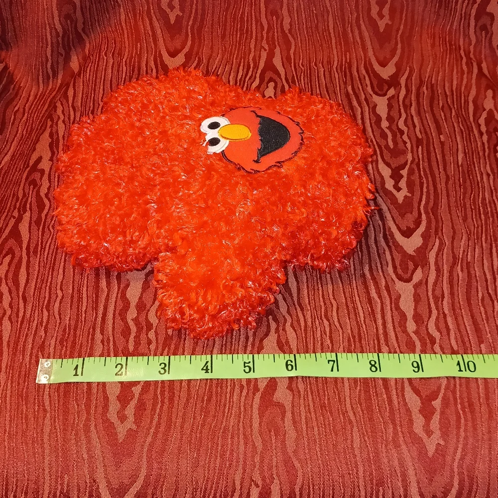 ELMO Sesame Street Red Fuzzy Character Mittens Hands for Kids
